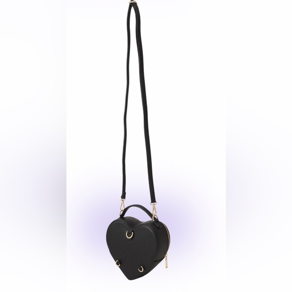 ALDO Black Heart-Shaped Women's Bag - Picture 4 of 7